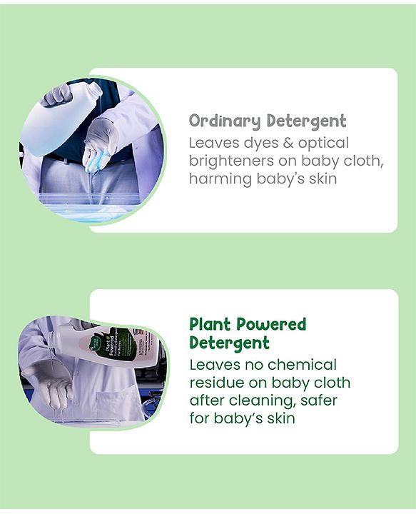 Mother Sparsh Plant Powered laundry Detergent Refill Pack - 500 ml