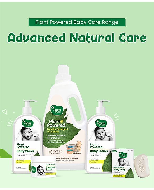 Mother Sparsh Plant Powered laundry Detergent Refill Pack - 500 ml