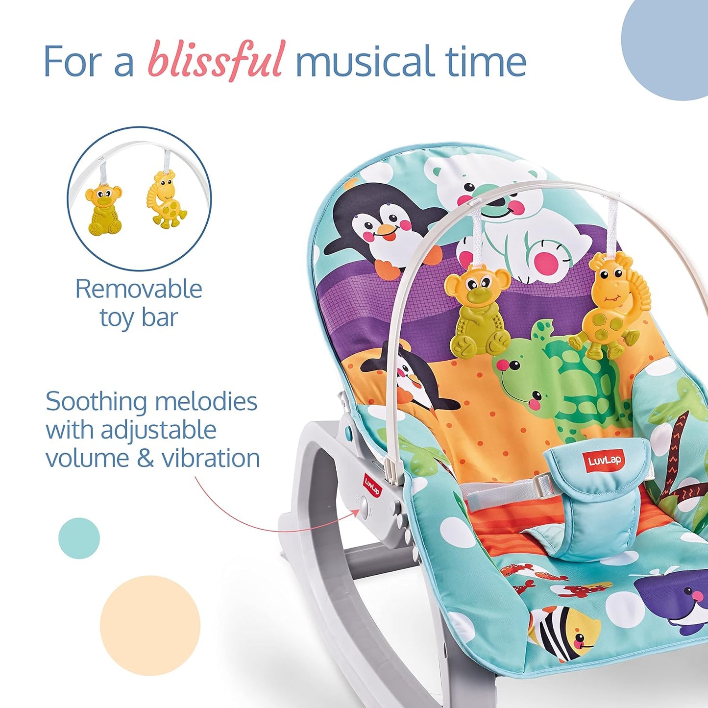 LuvLap Animal Kingdom Rocker Penguin