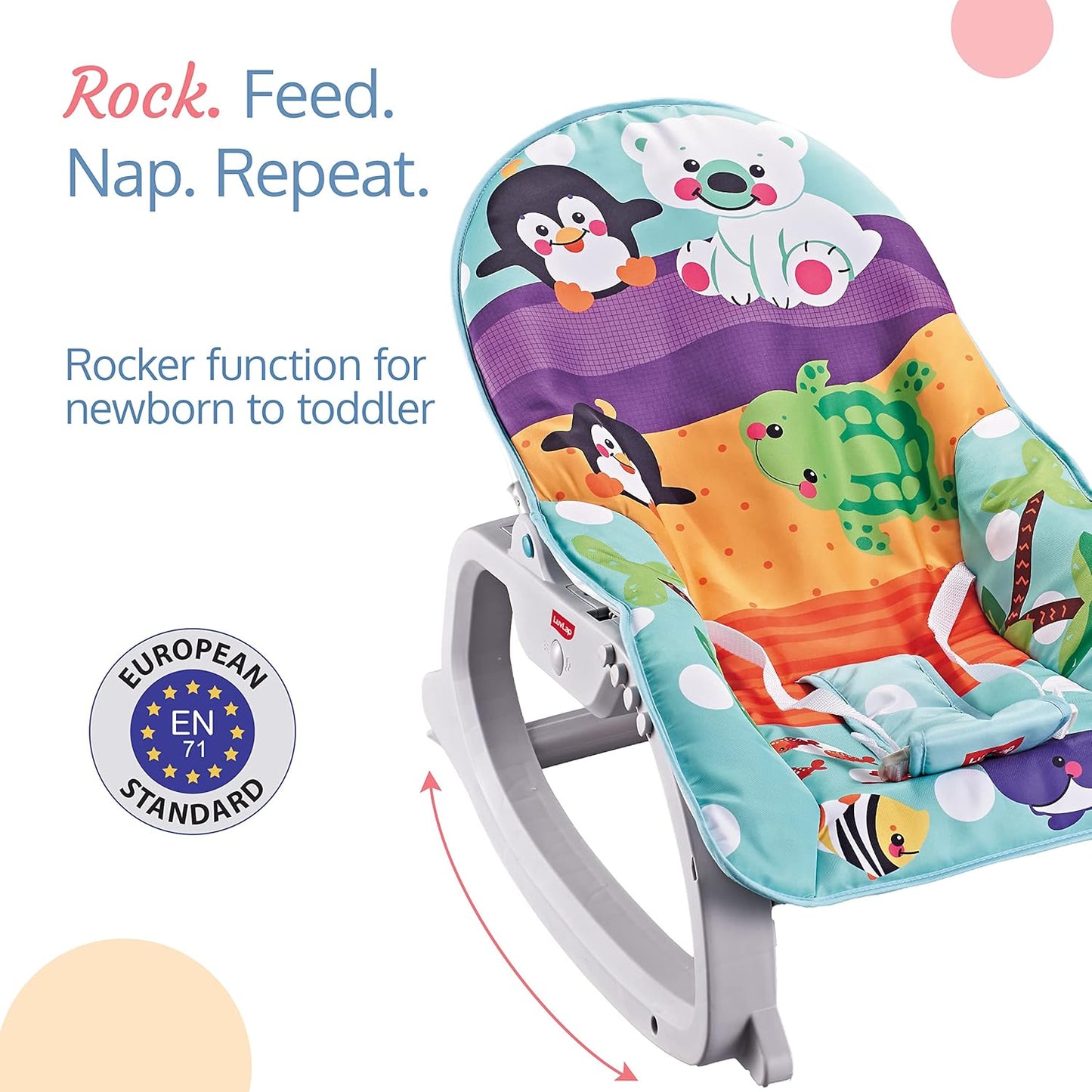 LuvLap Animal Kingdom Rocker Penguin