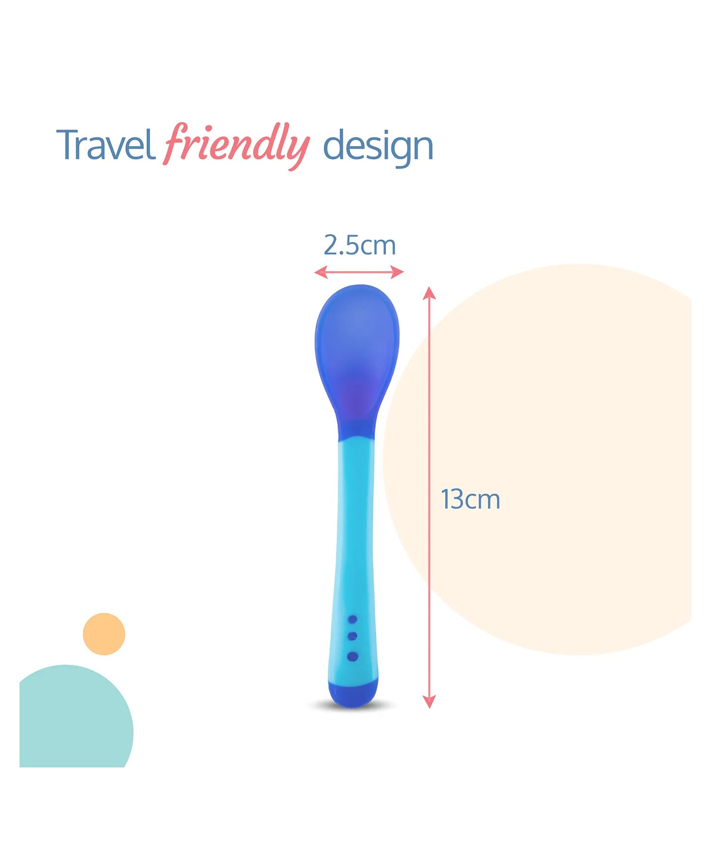LuvLap Tiny Love Heat Sensitive Spoon Set