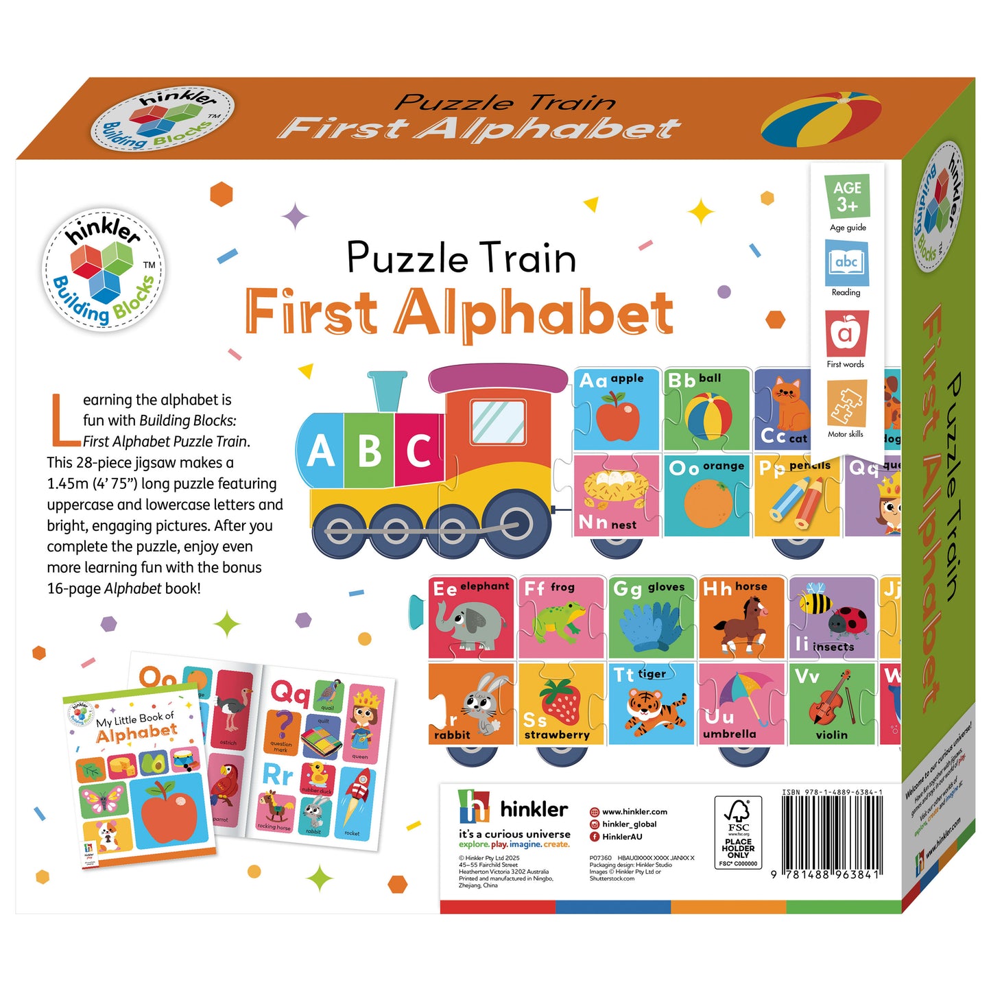 Puzzle Train First Alphabet