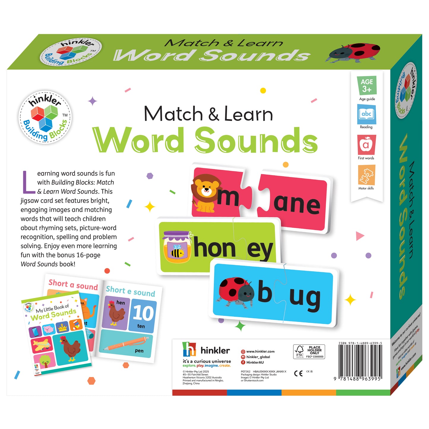 Match And Learn Word Sounds
