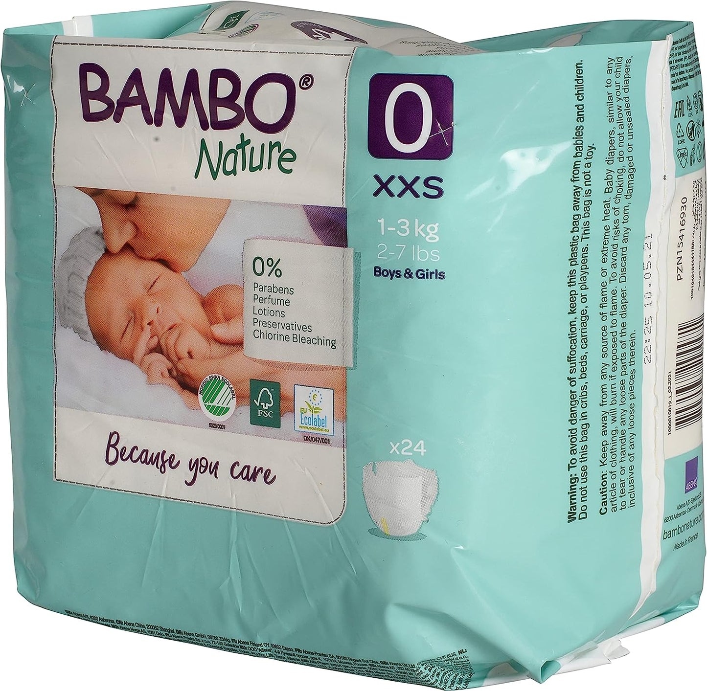 Bambo Nature Tape (L), 48 Pcs - Tall Pack
