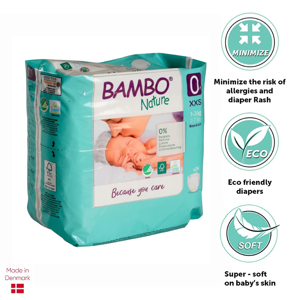 Bambo Nature Tape (L), 48 Pcs - Tall Pack