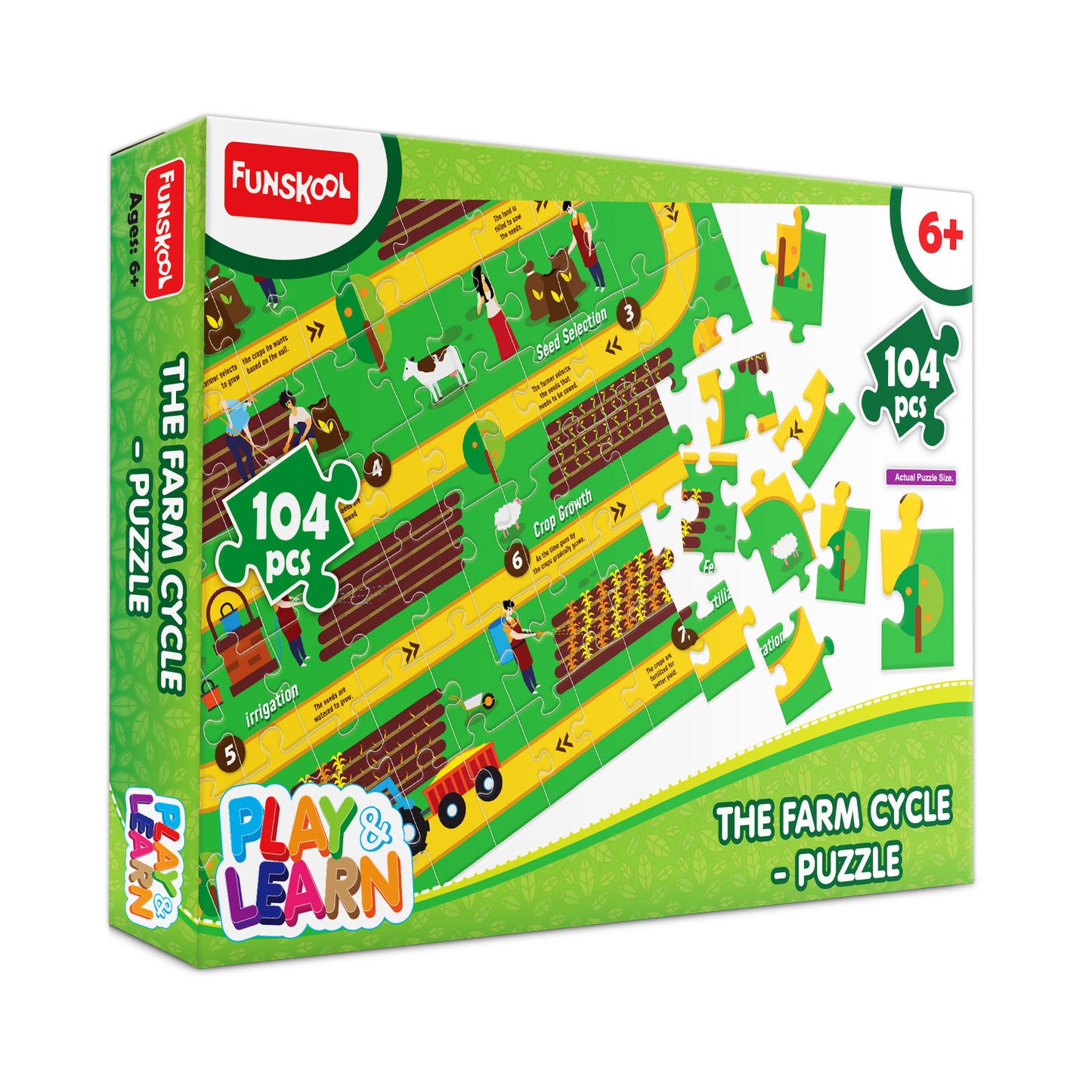 Funskool Play & Learn Farming Cycle