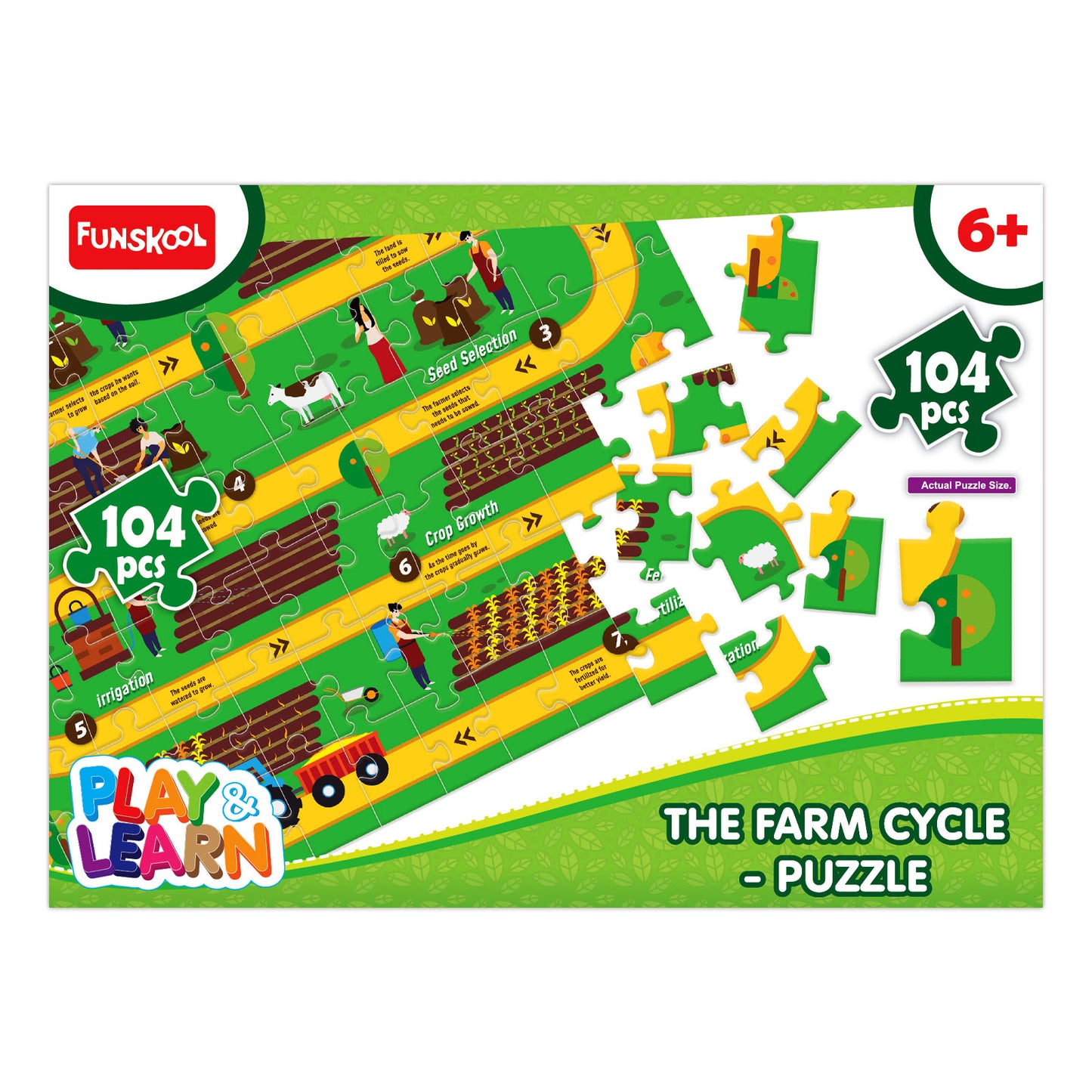 Funskool Play & Learn Farming Cycle