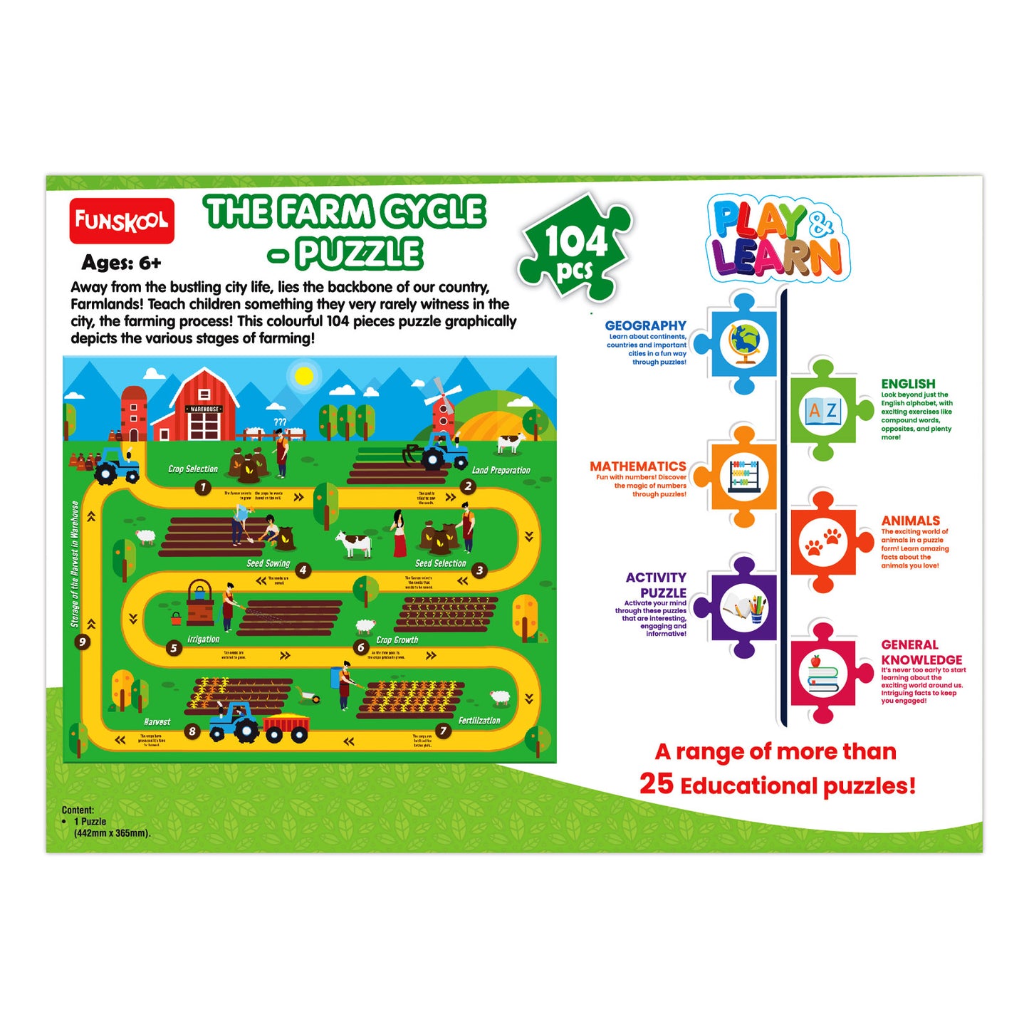 Funskool Play & Learn Farming Cycle
