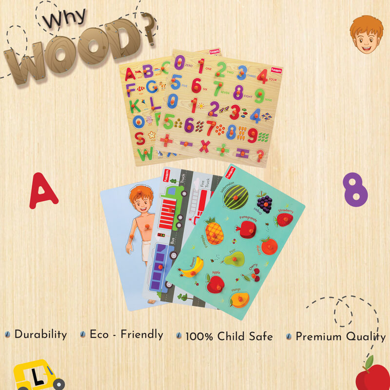 Vehicle Wooden Puzzle