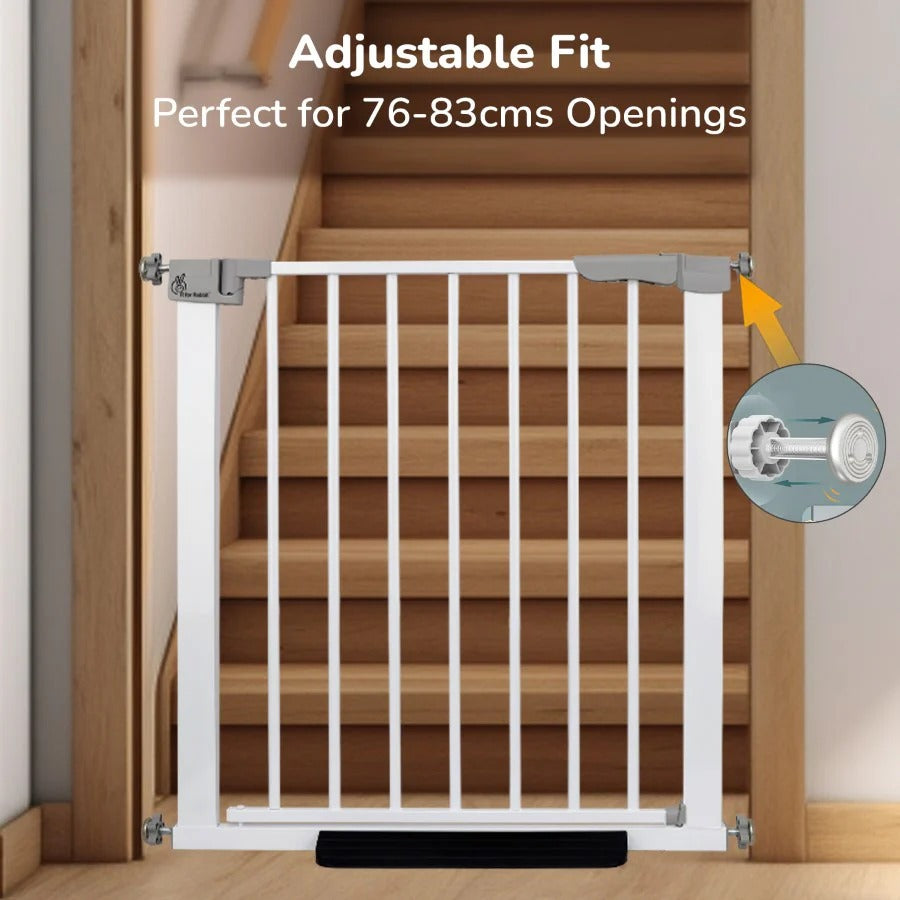 R For Rabbit - Safety Gate - White