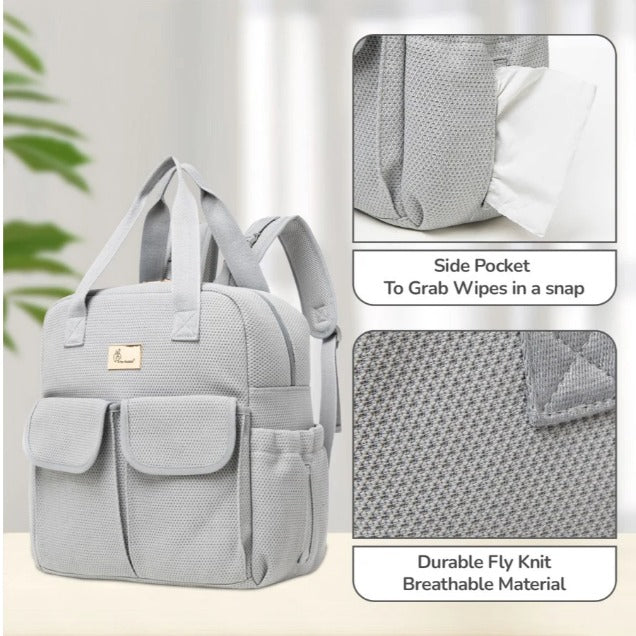 R For Rabbit - Caramello Breezy - Diaper Bags - Grey