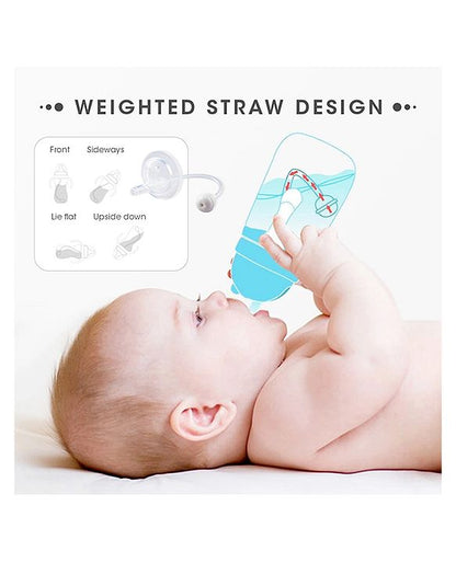R for Rabbit - Baloo Baby Straw Sipper - Sippy Cups -Pink
