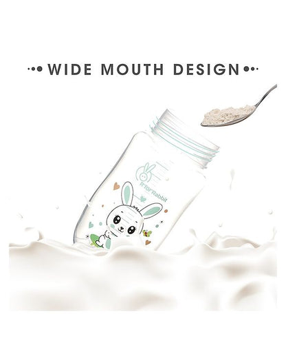 R for Rabbit - Bunny Baby Spout Sippy Cup - Sippy Cups -Green