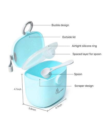R for Rabbit - First Feed Box - Meal Box - Blue