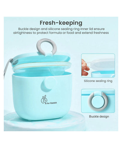 R for Rabbit - First Feed Box - Meal Box - Blue