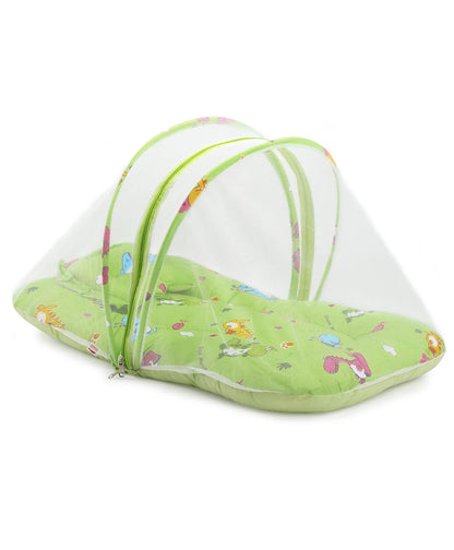 Luvlap Bed With Net -Animals Print