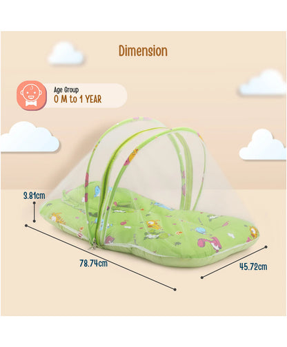 Luvlap Bed With Net -Animals Print