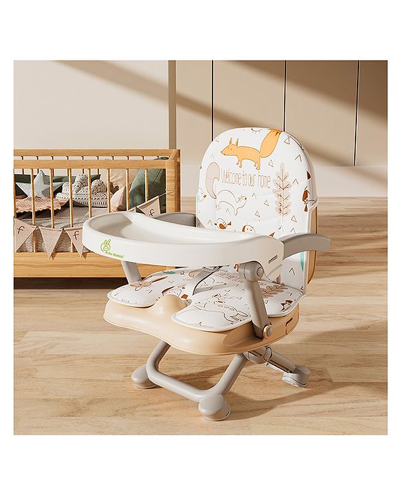 R for Rabbit - Candy Pop Booster Chair - Booster Chair - Beige