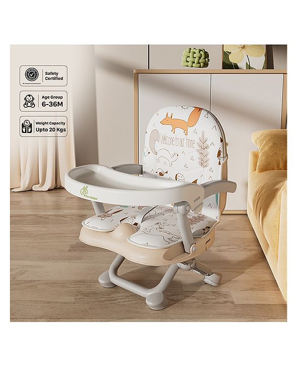 R for Rabbit - Candy Pop Booster Chair - Booster Chair - Beige