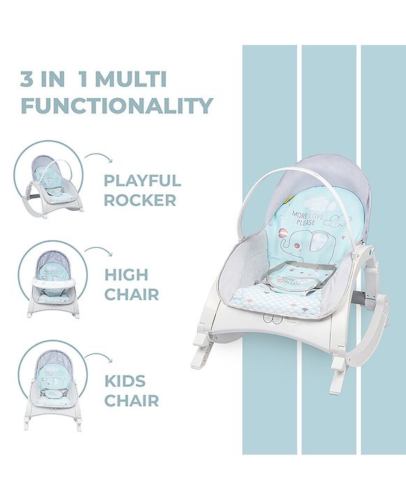 R For Rabbit - 3 in 1 Rock N Play Rocker