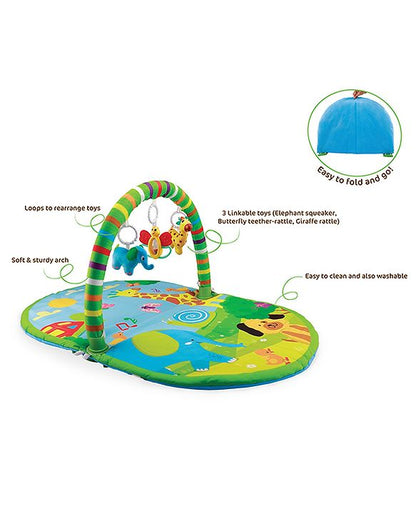 Giggles 3 in 1 Deluxe Playgym - Multicolor