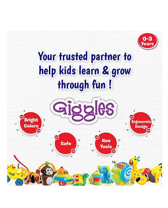 Giggles 3 in 1 Deluxe Playgym - Multicolor