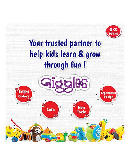 Giggles 3 in 1 Deluxe Playgym - Multicolor