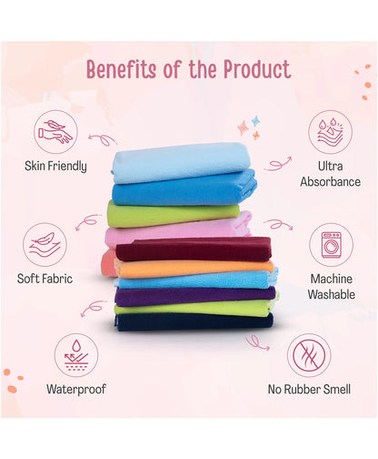 Luvlap Insta Dry Sheet (Small) - Orange