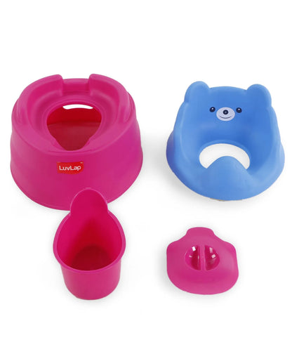 LL Baby Potty Training set - Rose & Blue