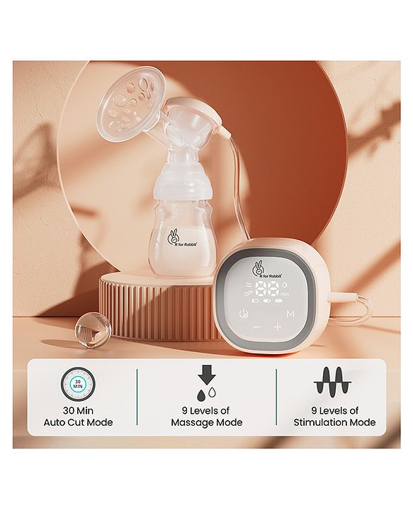 R for Rabbit Nova Electric Breast Pump 9 Level Of Massage & Suction Mode