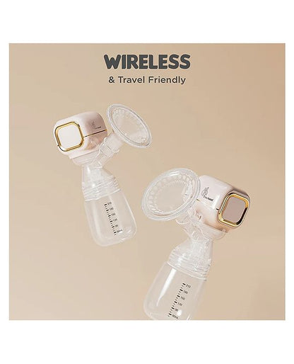 R for Rabbit Pure Wireless Electric Breast Pump - Peach