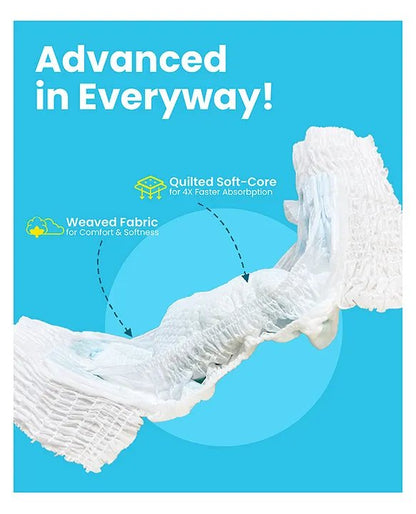 Mother Sparsh Cloud Soft Single Use Diaper- (L) Pack Of 46