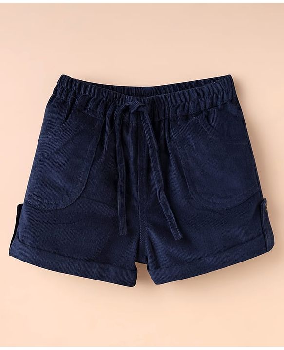 ToffyHouse  Half Sleeves T-Shirt & Shorts Set Vehicle Print - Navy Blue Light Green & Light Blue