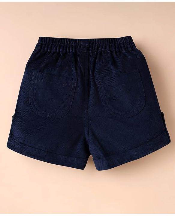 ToffyHouse  Half Sleeves T-Shirt & Shorts Set Vehicle Print - Navy Blue Light Green & Light Blue