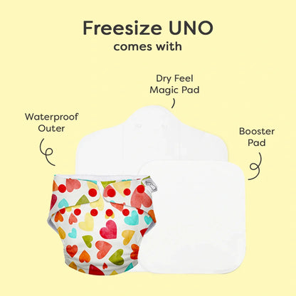 Super Bottoms Freesize UNO Cloth Diaper