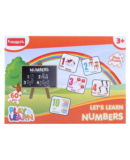 Funskool - 60 Pieces Numbers Puzzles