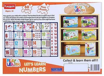Funskool - 60 Pieces Numbers Puzzles