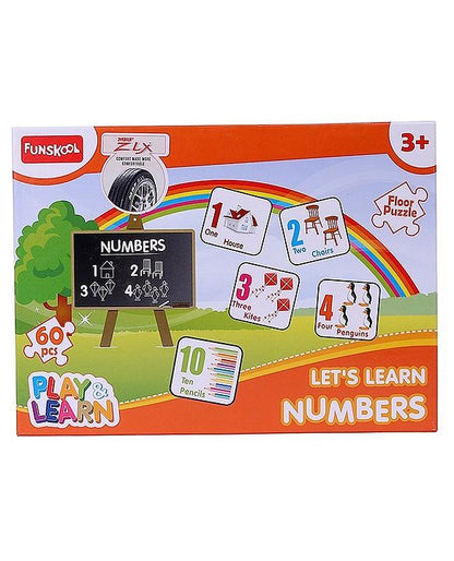 Funskool - 60 Pieces Numbers Puzzles