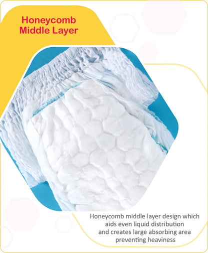 Babyhug Advanced Pant Style Diapers New Born (NB) Size - 64 Pieces