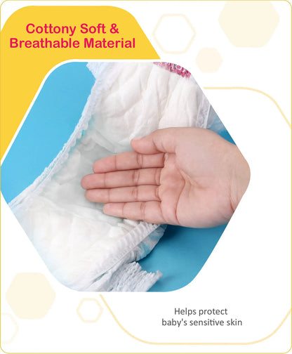 Babyhug Advanced Pant Style Diapers New Born (NB) Size - 64 Pieces