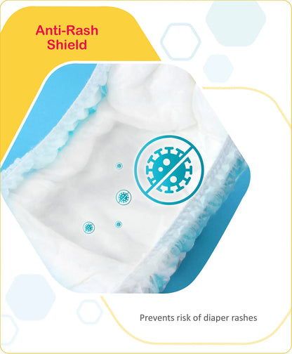 Babyhug Advanced Pant Style Diapers New Born (NB) Size - 64 Pieces