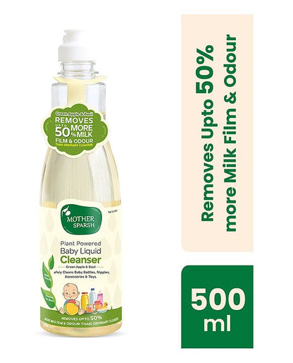 Mother Sparsh Plant Powered Natural Liquid Cleanser (Bottle) -500ML