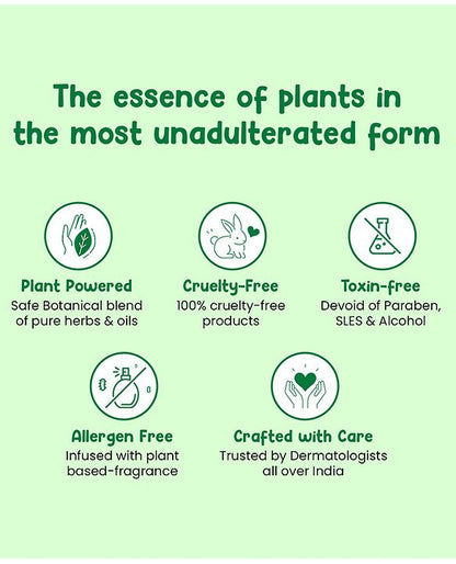 Mother Sparsh Plant Powered Natural Liquid Cleanser (Bottle) -500ML