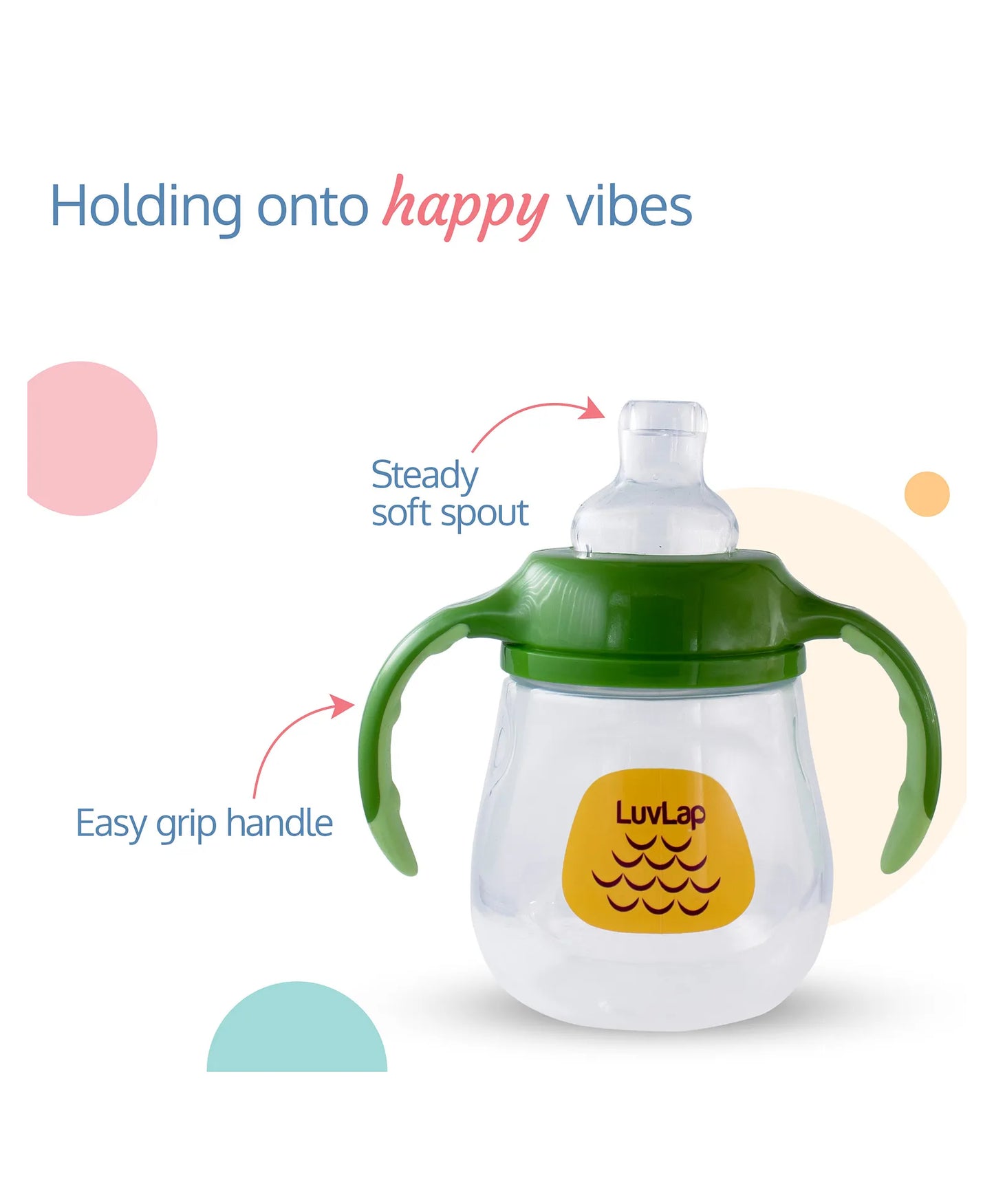 LuvLap Clever Frog Spout Cup