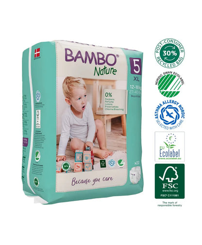 Bambo Nature Tape (L), 48 Pcs - Tall Pack