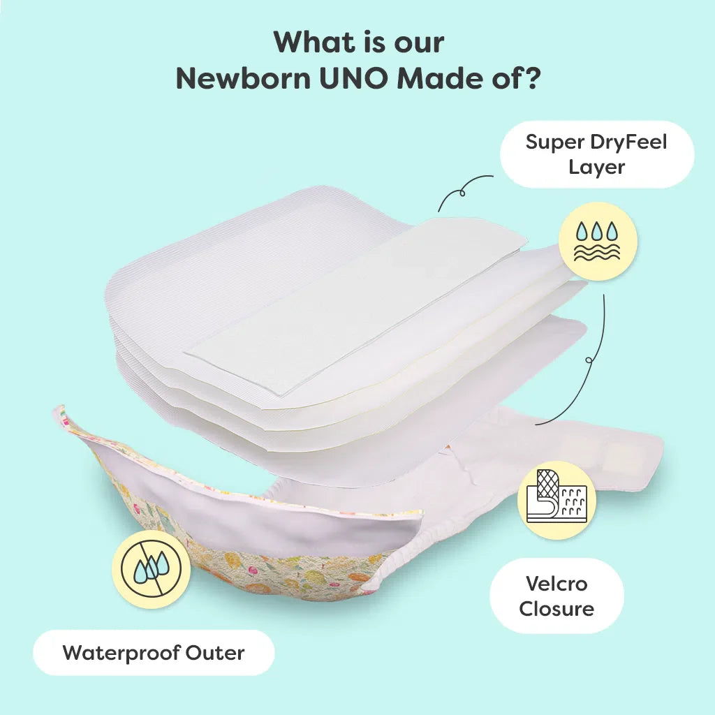 Super Bottoms New UNO Cloth Diaper