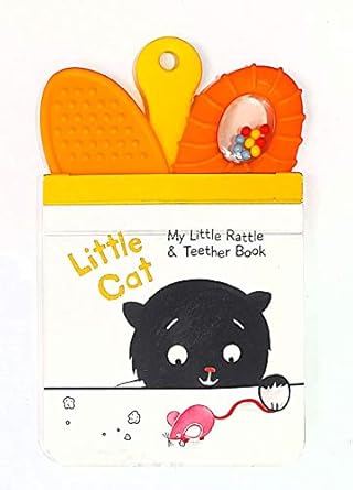 Teether Book Little Cat