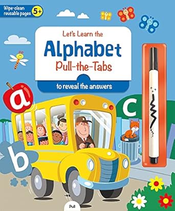 Let's Learn Alphabet Pull The Tabs