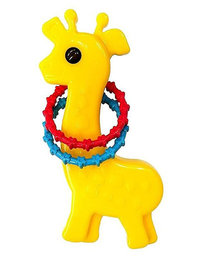 Funskool Giggles Giraffe Rattle (Color & Print May Vary)