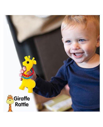 Funskool Giggles Giraffe Rattle (Color & Print May Vary)